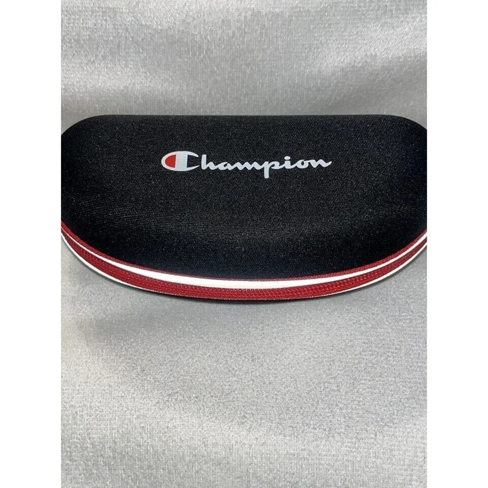 Champion Sunglasses Dark Maroon Yellow NEW